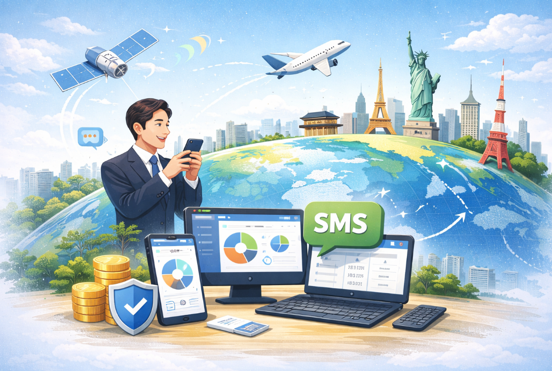 Korea?셲 Trusted International SMS Aggregator for Global Business Messaging (SUREM)
