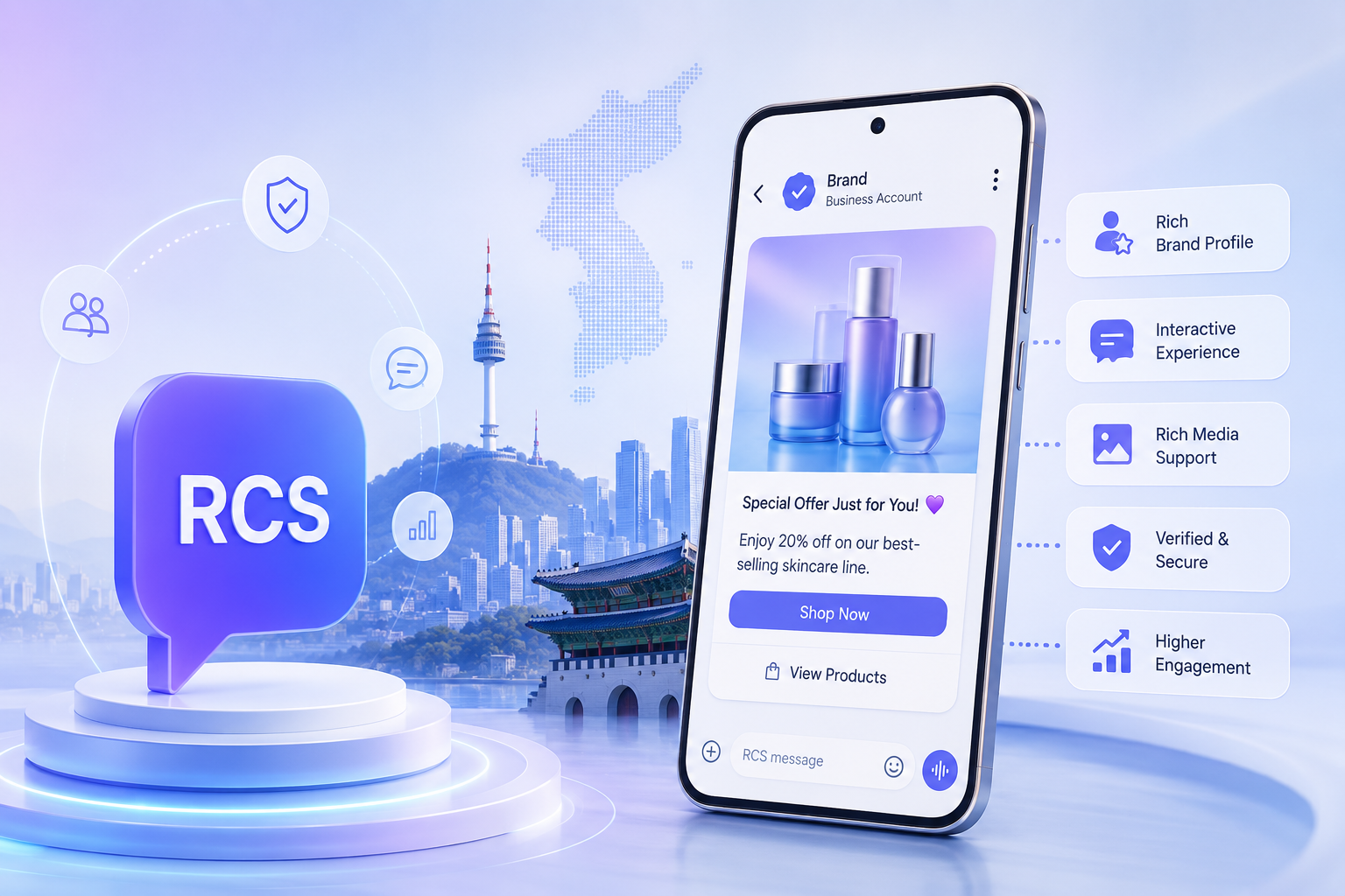 RCS Business Messaging ??Why SureM Is the Ultimate RCS Partner for the Korean Market
